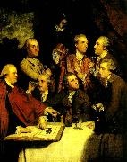 Sir Joshua Reynolds members of the society of dilettanti oil painting reproduction